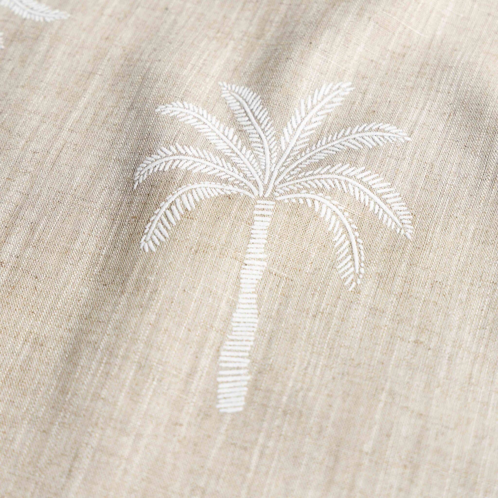 Viscose linnen palmbomen