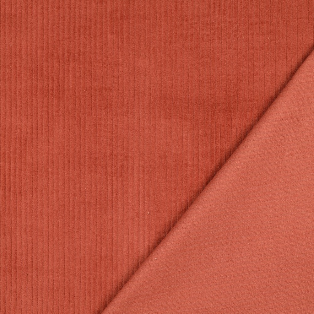 Washed corduroy 4.5W terra