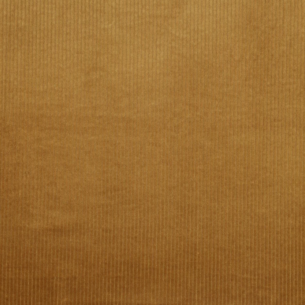 Washed corduroy 6W stretch mosterd