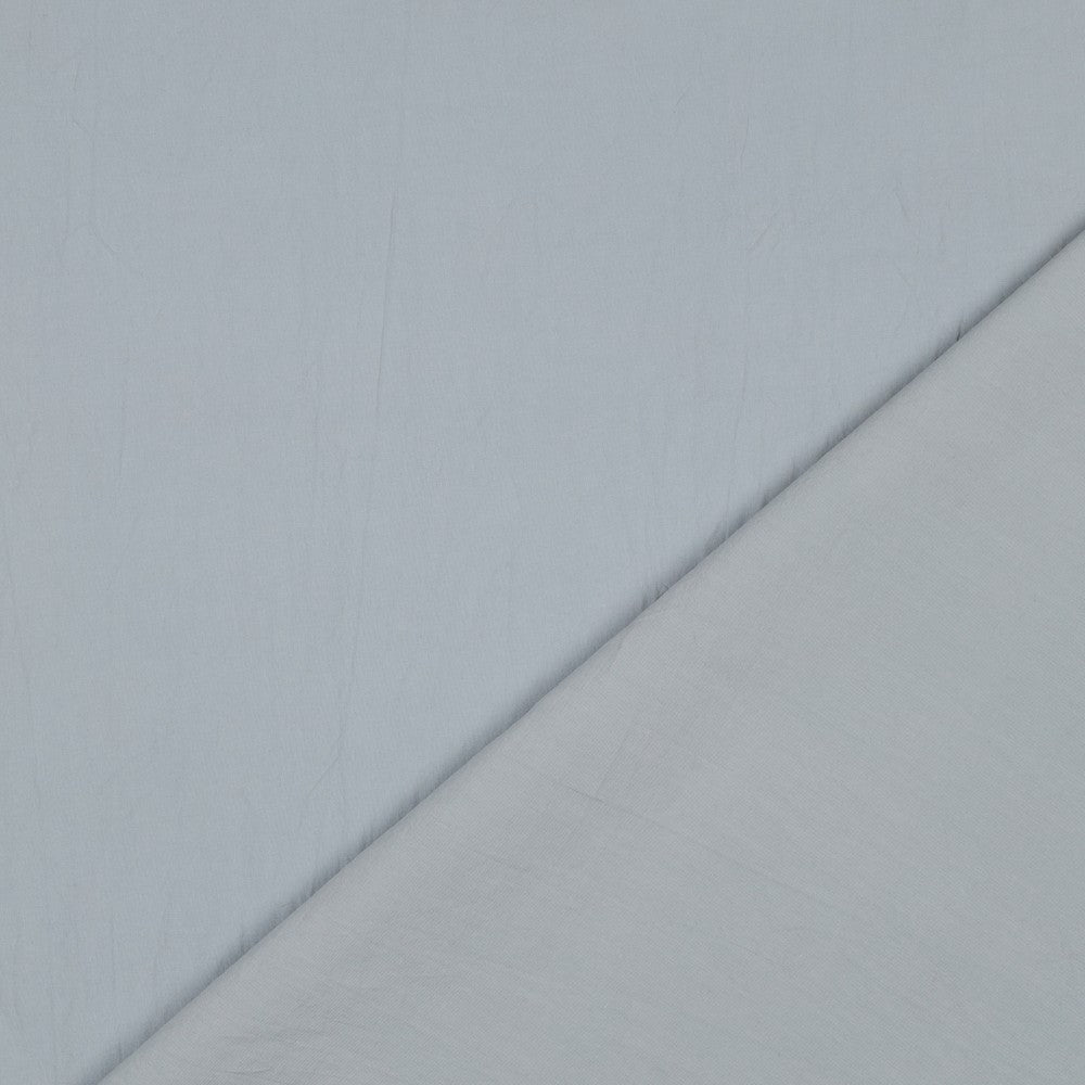 Washed cotton pale turquoise