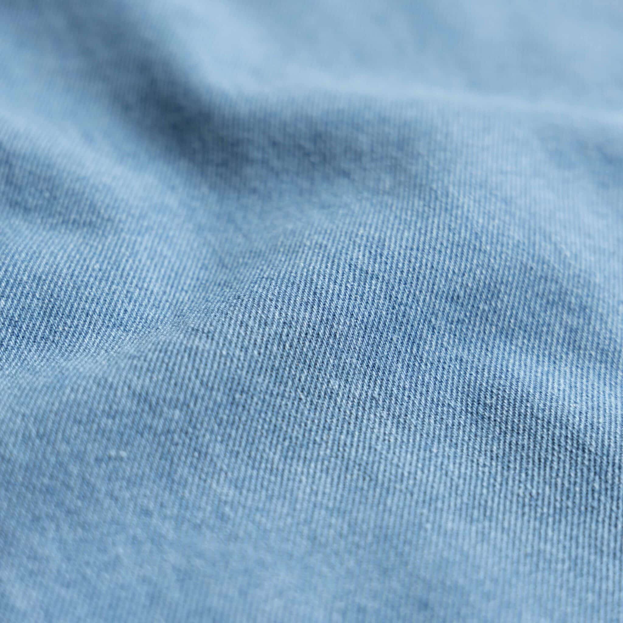 Washed denim 12 OZ jeansblauw