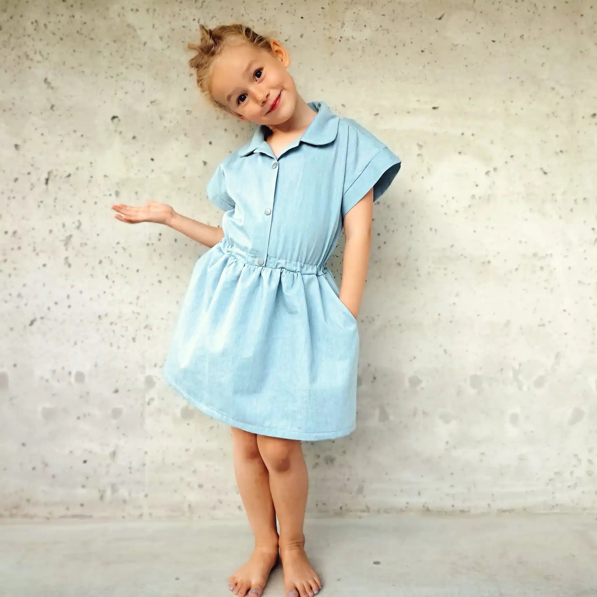 WISJ - Asi jumpsuit/playsuit/jurk kids (papieren patroon)
