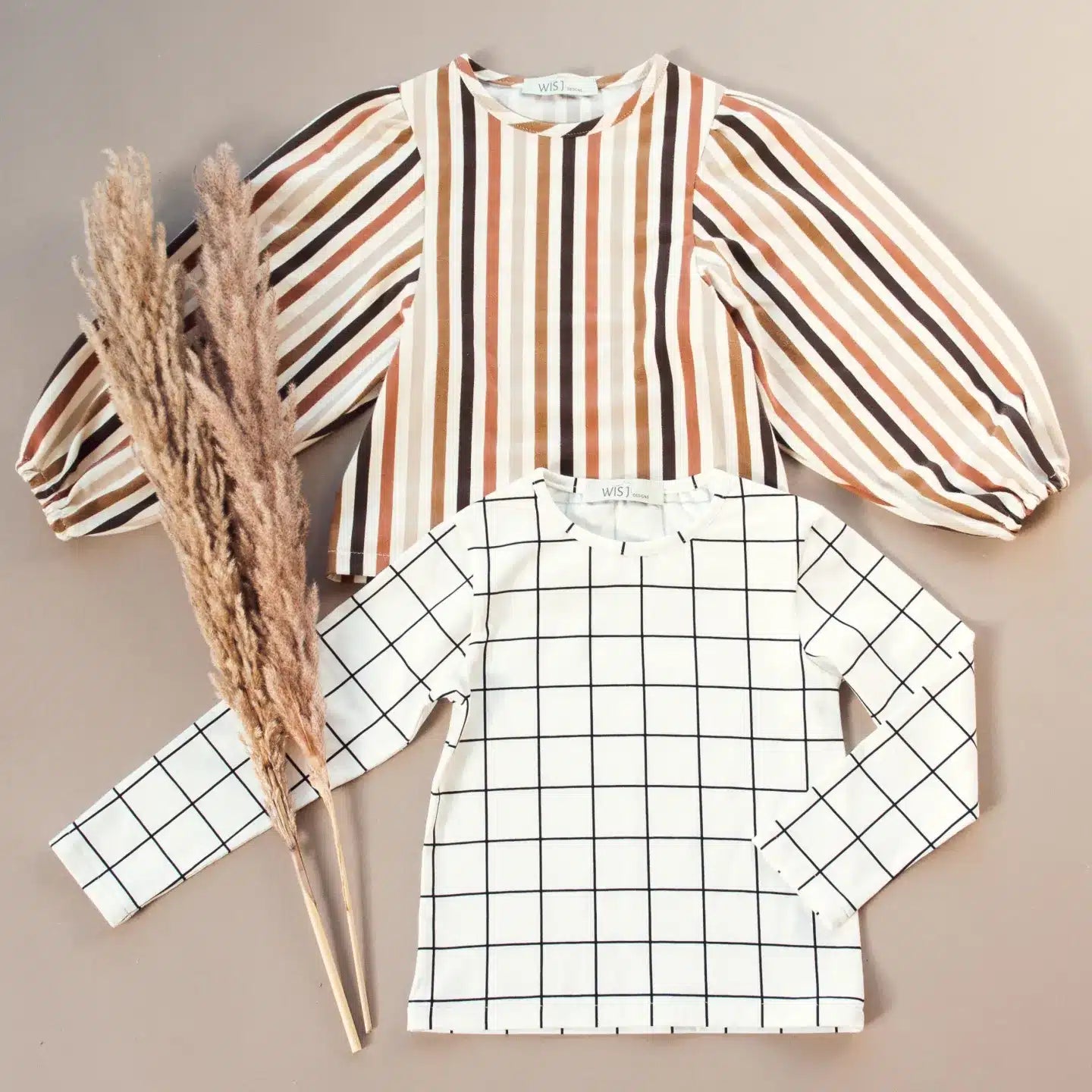 WISJ - Len &amp; Lana longsleeve kids (papieren patroon)