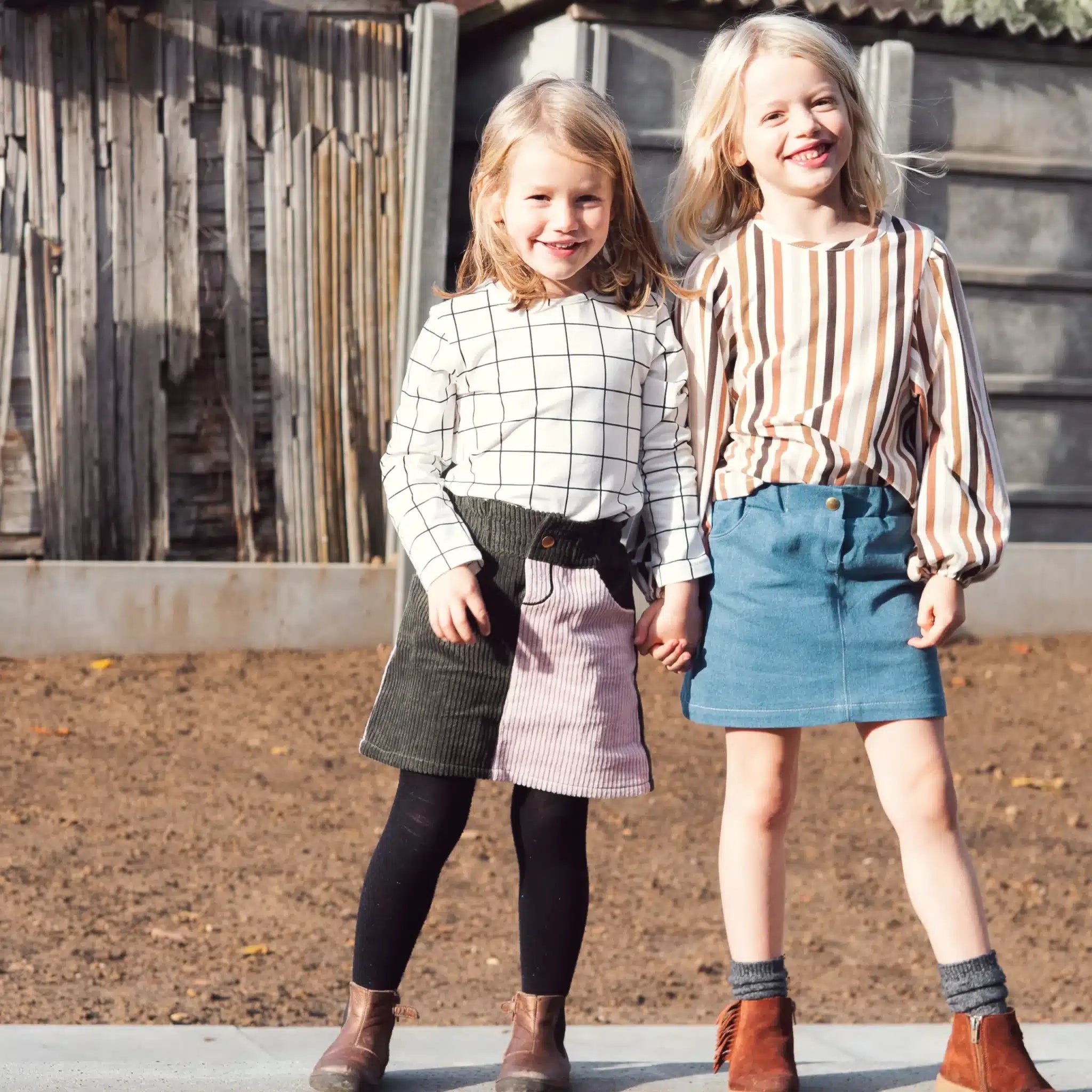 WISJ - Len &amp; Lana longsleeve kids (papieren patroon)