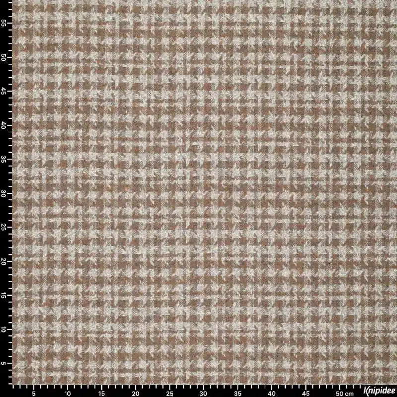 Wol blend bouclé grijs