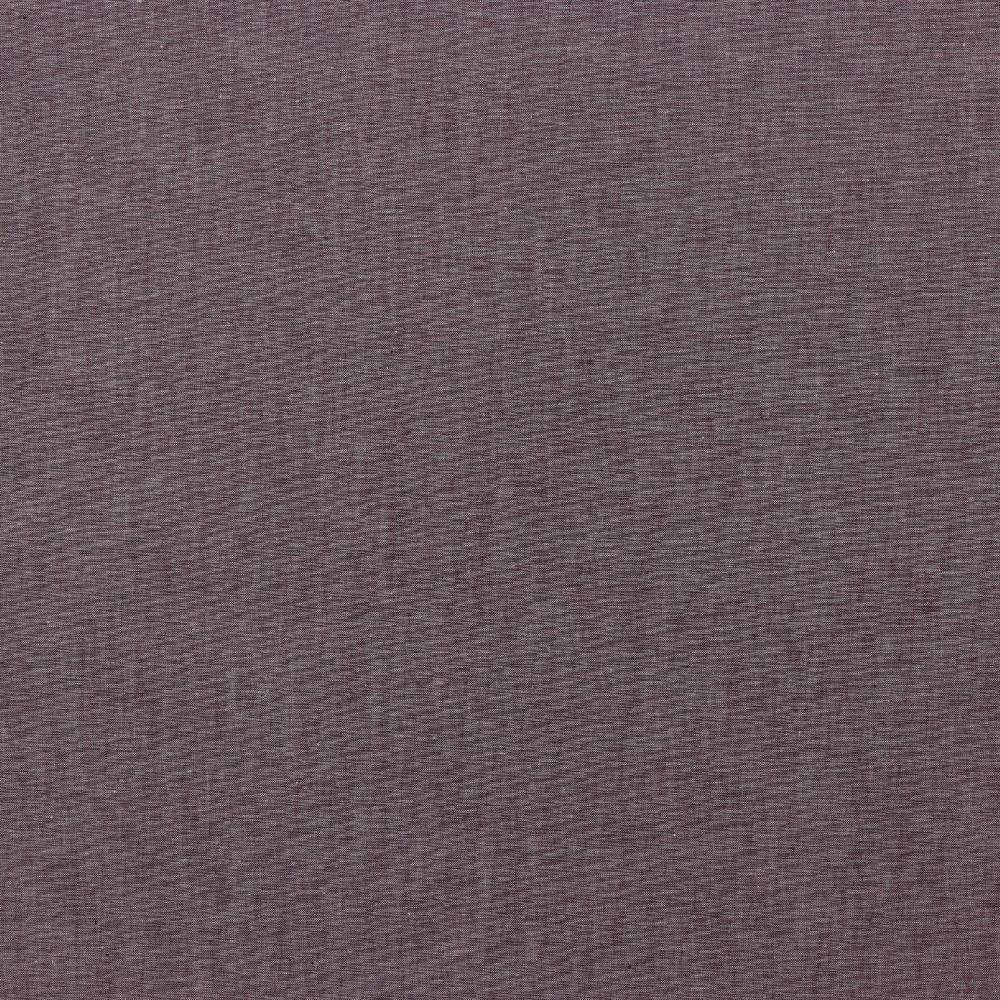 Yarn dyed poplin aubergine