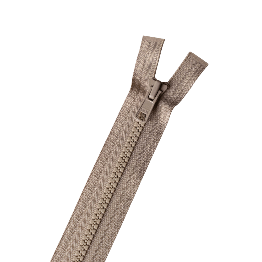 YKK - Nylon blokrits deelbaar - 40 | 60 | 80 cm - Beige (573) 80