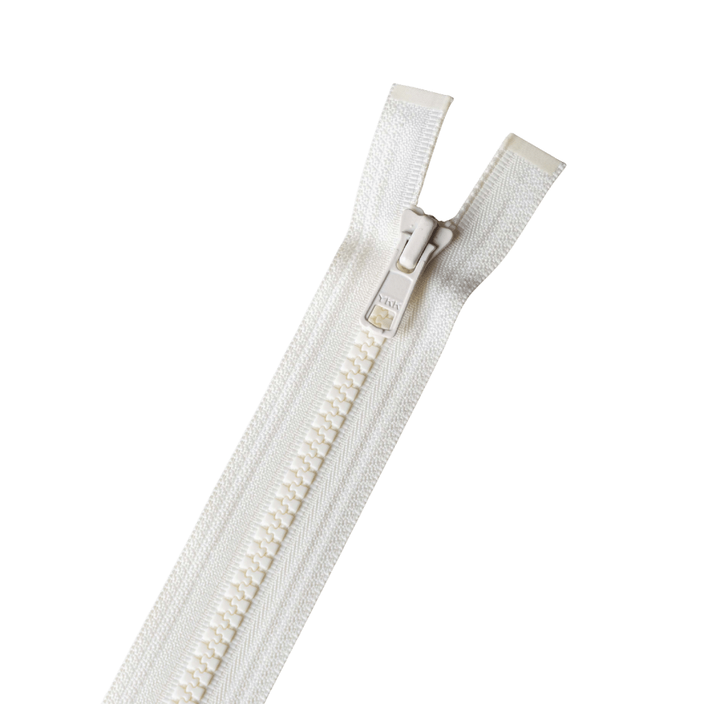 YKK - Nylon blokrits deelbaar - 40 | 60 | 80 cm - Offwhite (841) 80