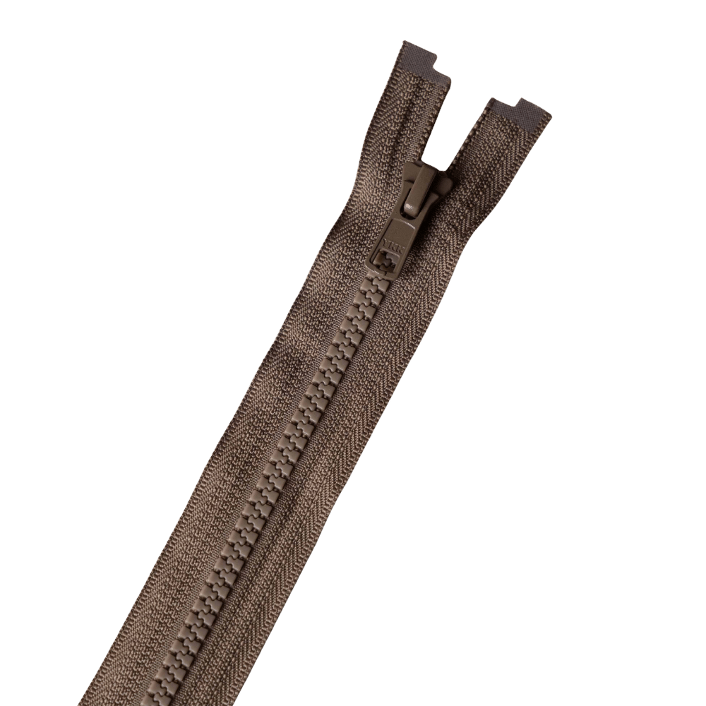 YKK - Nylon blokrits deelbaar - 40 | 60 | 80 cm - Taupe (563) 40