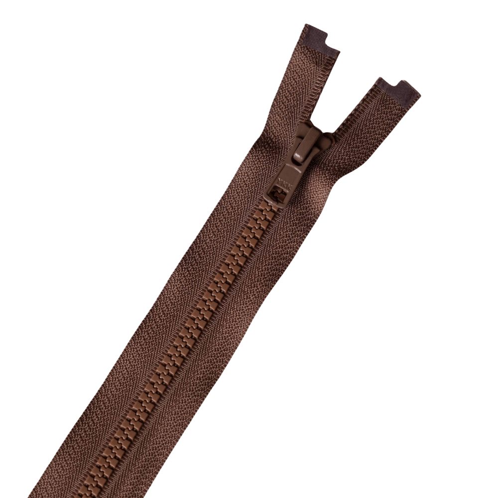 YKK - Nylon blokrits deelbaar - 40 | 60 | 80 cm - Tobacco (568) 40