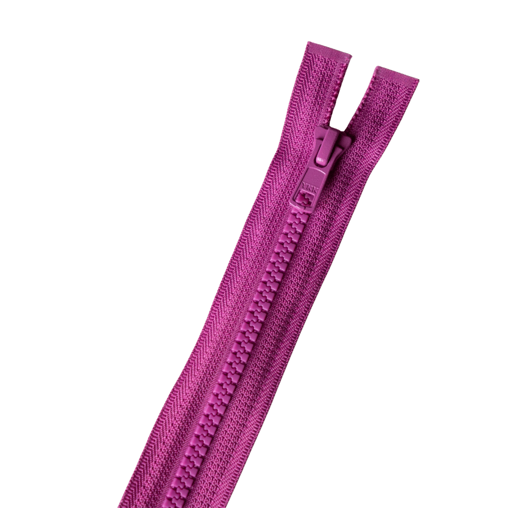 YKK - Nylon blokrits deelbaar - 40 | 60 | 80 cm - Violet (524) 80