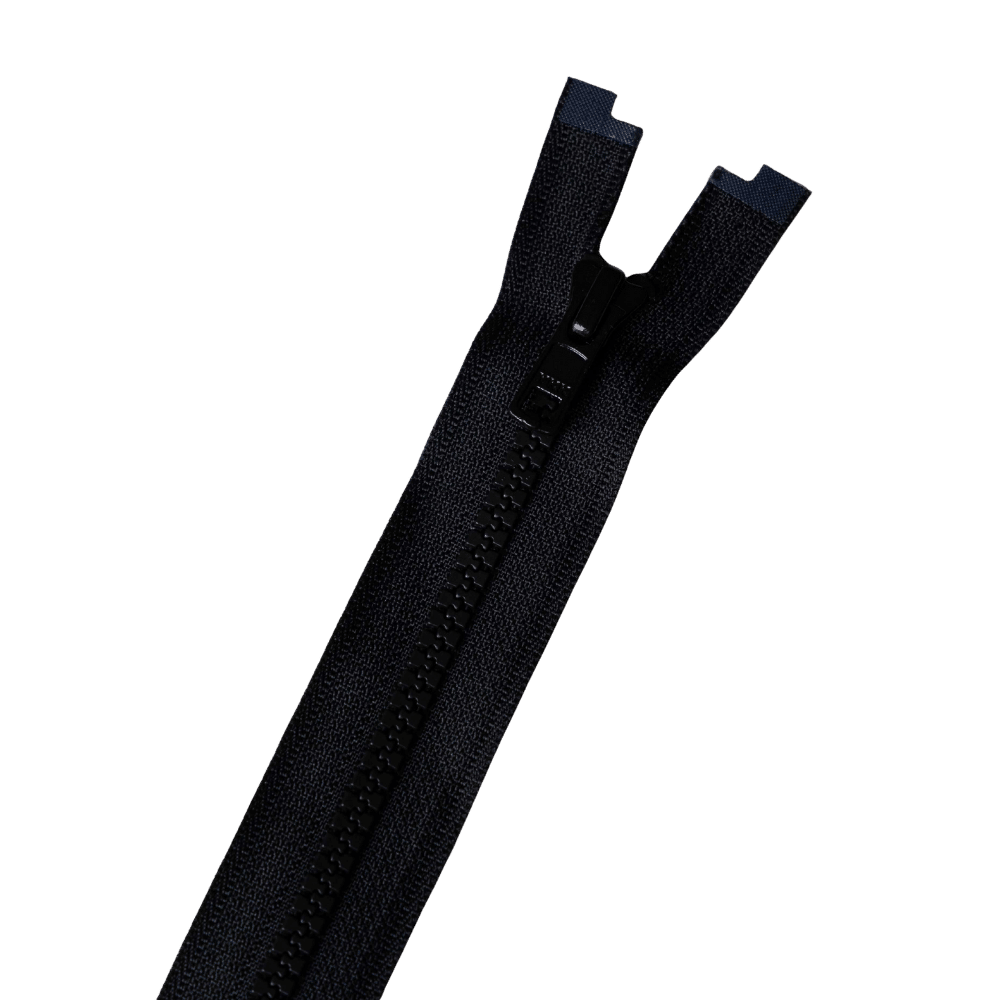 YKK - Nylon blokrits deelbaar - 40 | 60 | 80 cm - Zwart (580) 80