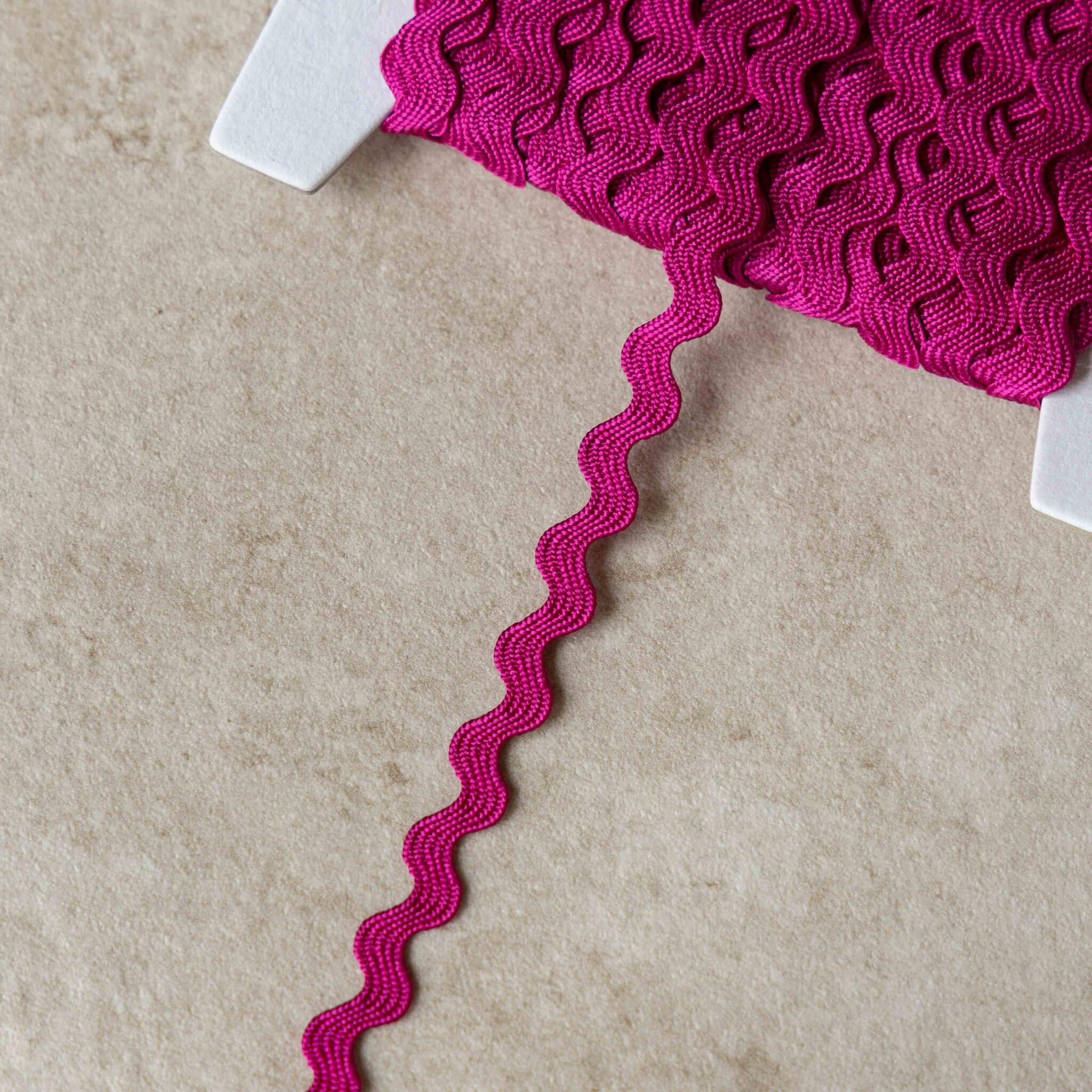 Zigzagband uni - Fuchsia