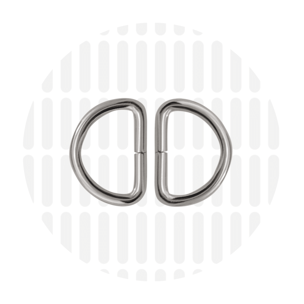 Zipper Zoo - D-ring 20mm - 2 stuks