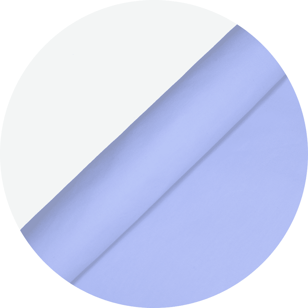 Zipper Zoo - Dry wax canvas morning breeze - 50 cm