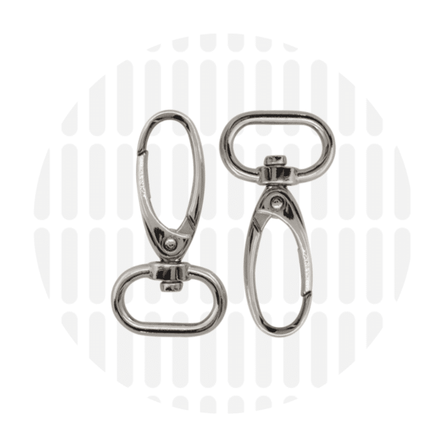 Zipper Zoo - Elegante musketon 20mm - 2 stuks