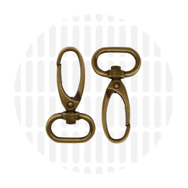 Zipper Zoo - Elegante musketon 20mm - 2 stuks