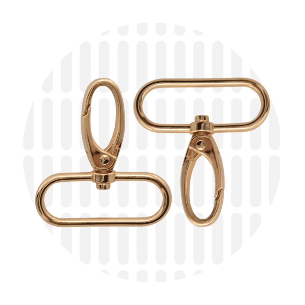 Zipper Zoo - Elegante musketon 38mm - 2 stuks