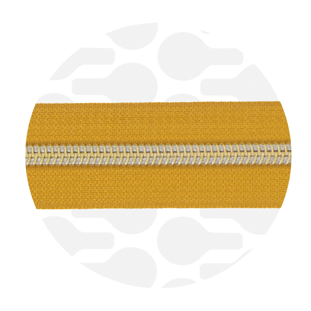 Zipper Zoo - Nylon rits ochre - 1 meter