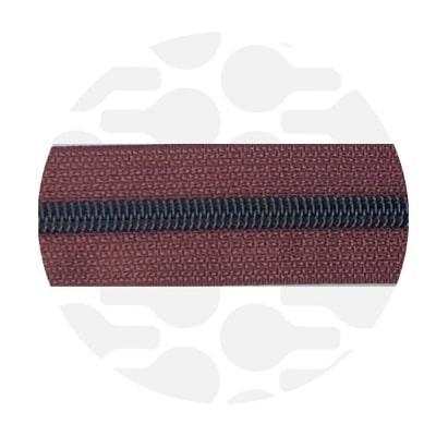 Zipper Zoo - Nylon rits porto red - 1 meter