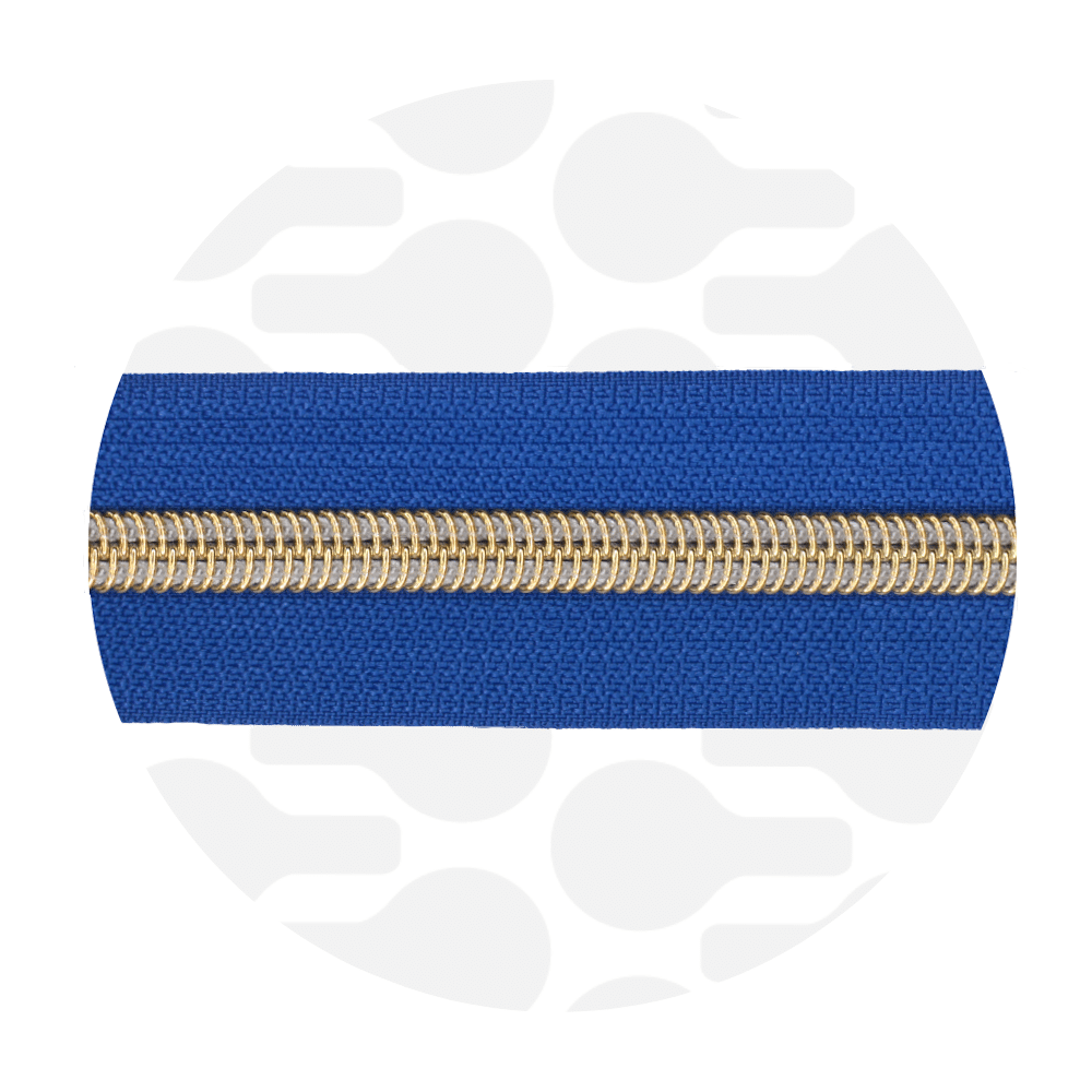 Zipper Zoo - Nylon rits royal blue - 1 meter