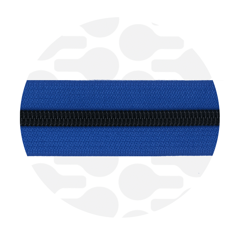 Zipper Zoo - Nylon rits royal blue - 1 meter