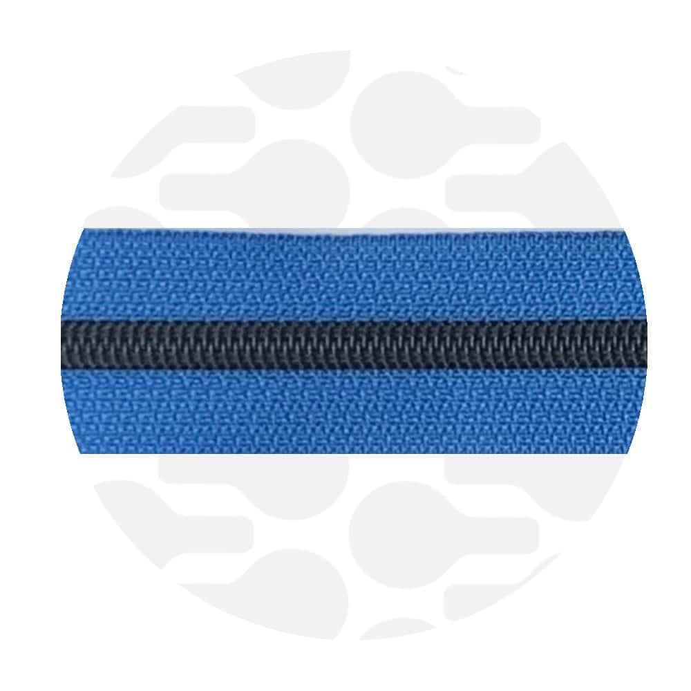 Zipper Zoo - Nylon rits sea of belize blue