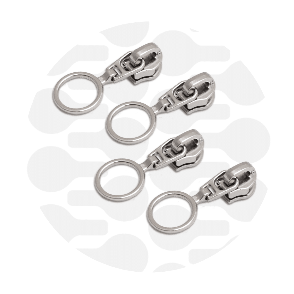 Zipper Zoo - Schuiver rits loop - 4 stuks