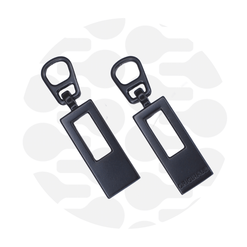 Zipper Zoo - Snap-on pull rectangle - 2 stuks