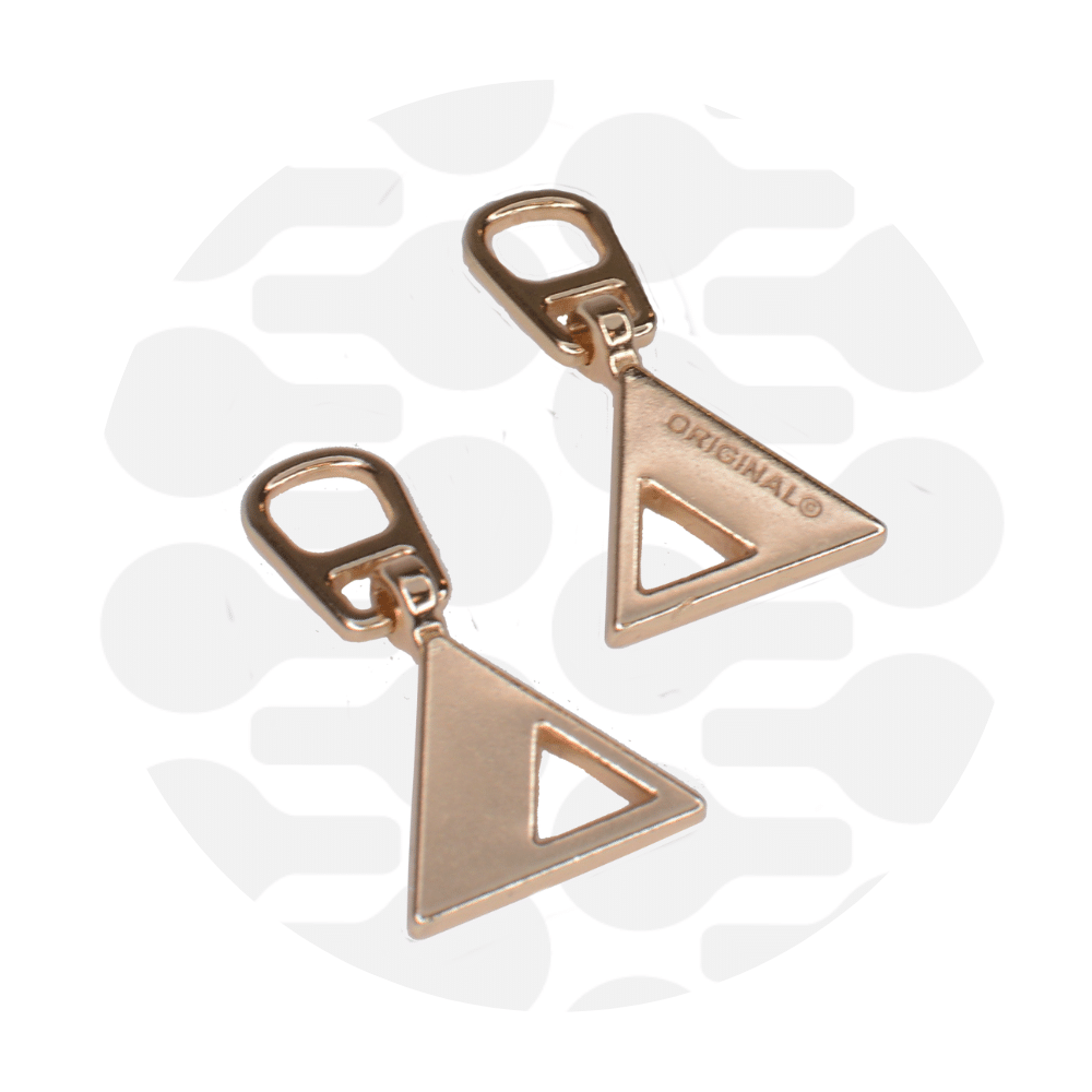 Zipper Zoo - Snap-on pull triangle - 2 stuks