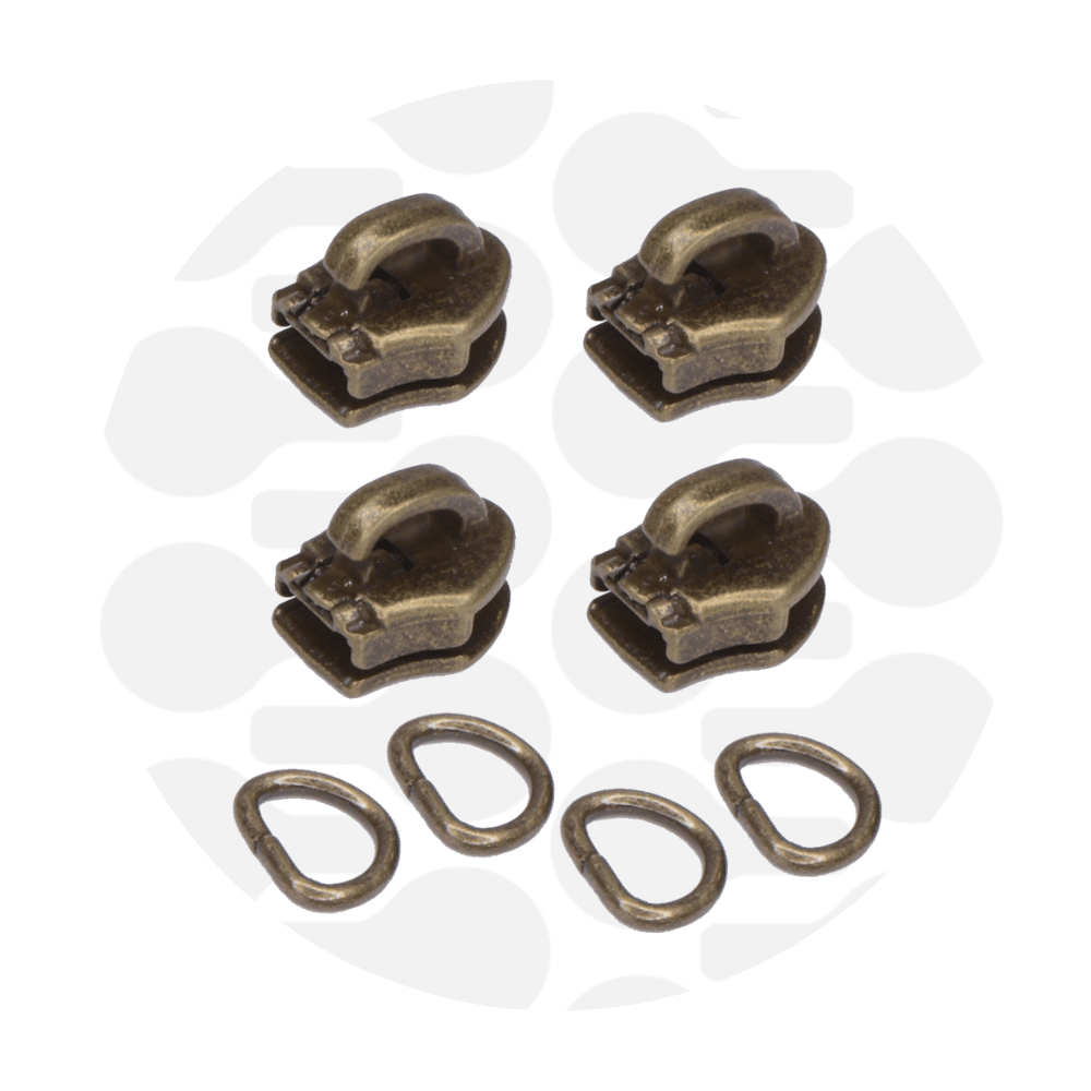 Zipper Zoo - Snap-on schuivers - 4 stuks