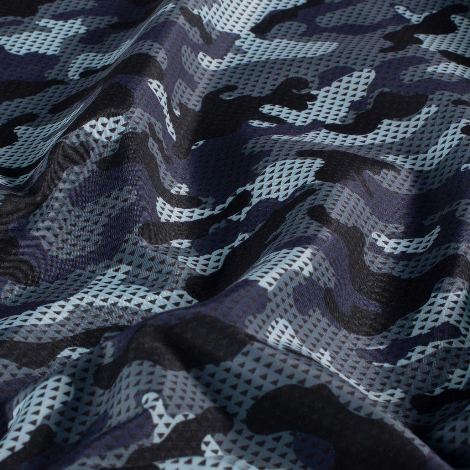 Zwembroek stof recycled quick dry camouflage